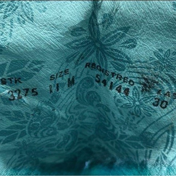 Corral Orix Glittered Inlay w/Studs Square Toe Size 11.5 - Picture 3 of 6